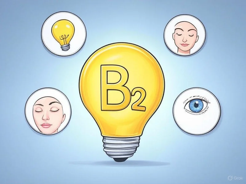 비타민 B2 결핍 증상
